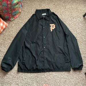 Primitive Skateboarding x Naruto Shippuden Minato bomber coach jacket